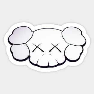 white XX Sticker